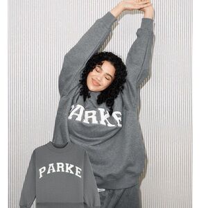 NWOT - PARKE Varisty Mock Neck